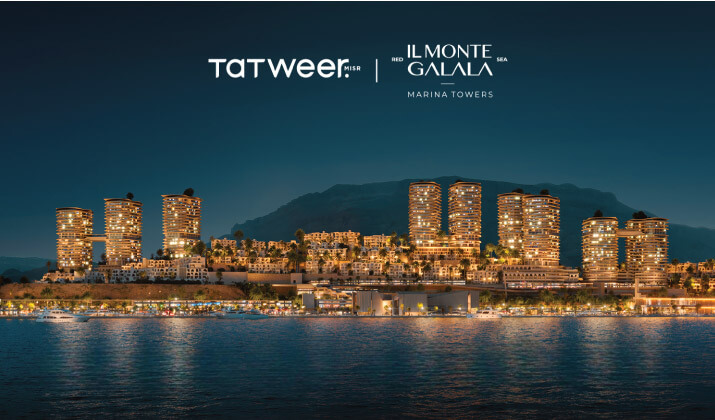 Apartments For Sale in IL Monte Galala Towers Ain Sokhna